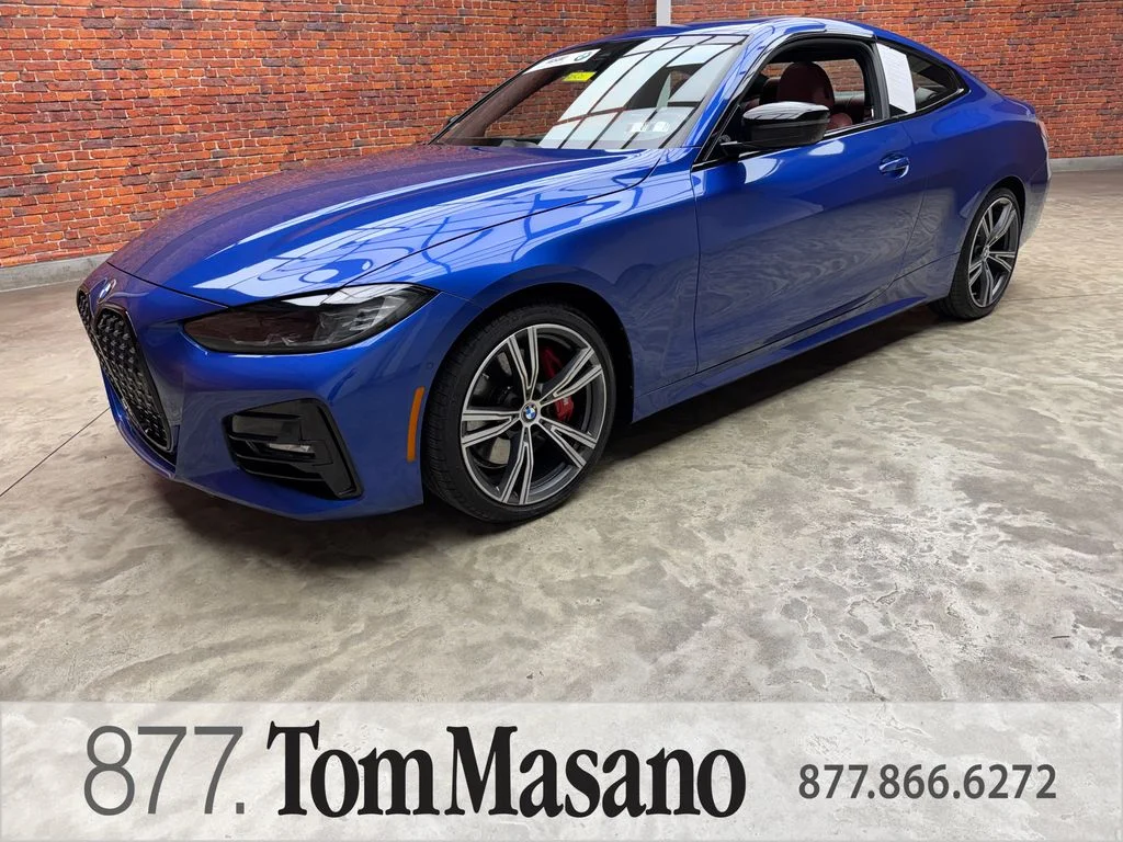 Used 2023 Blue BMW 430i xDrive image 1