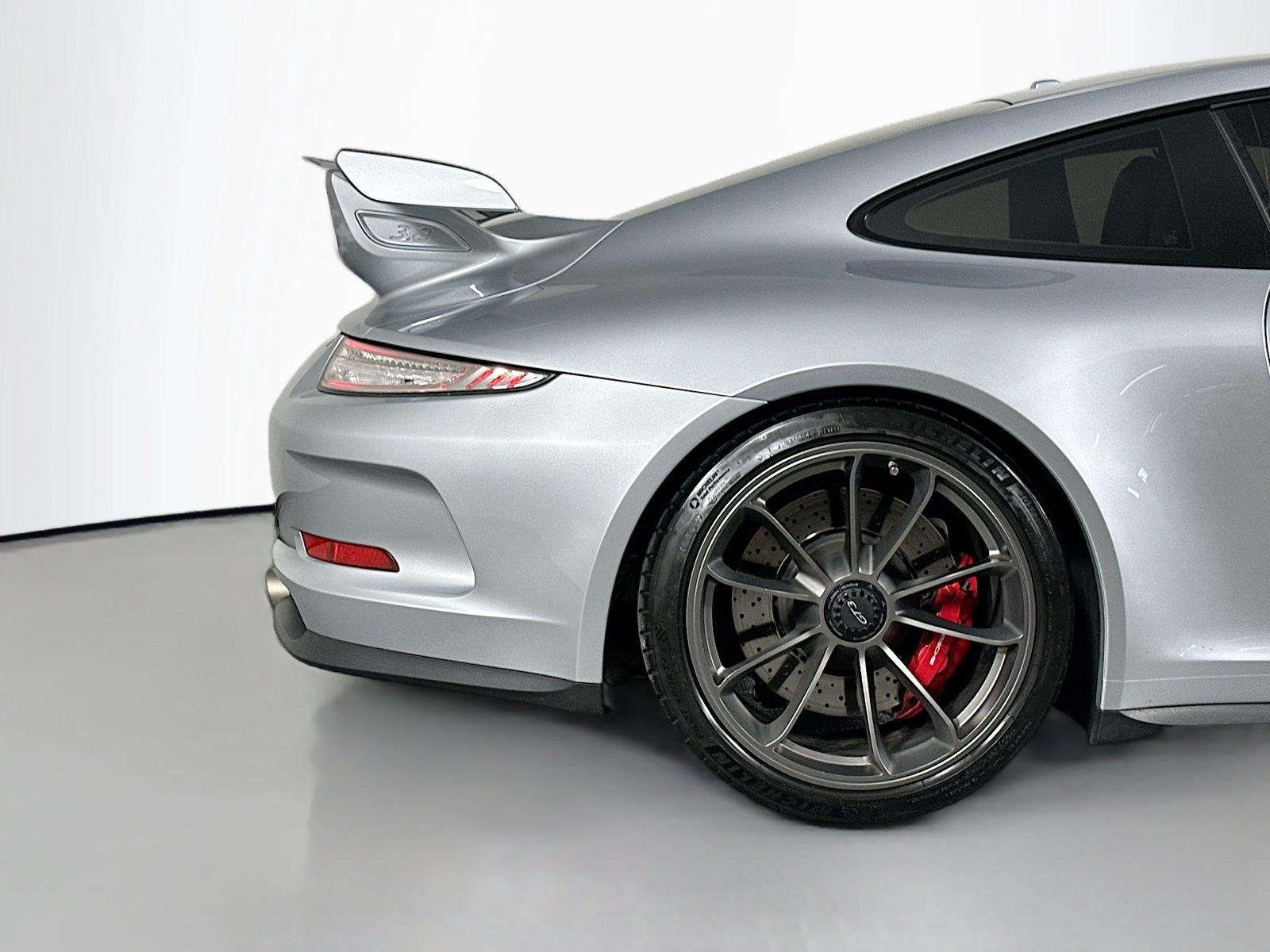 Certified Used 2015 Rhodium Silver Metallic Porsche GT3 image 13