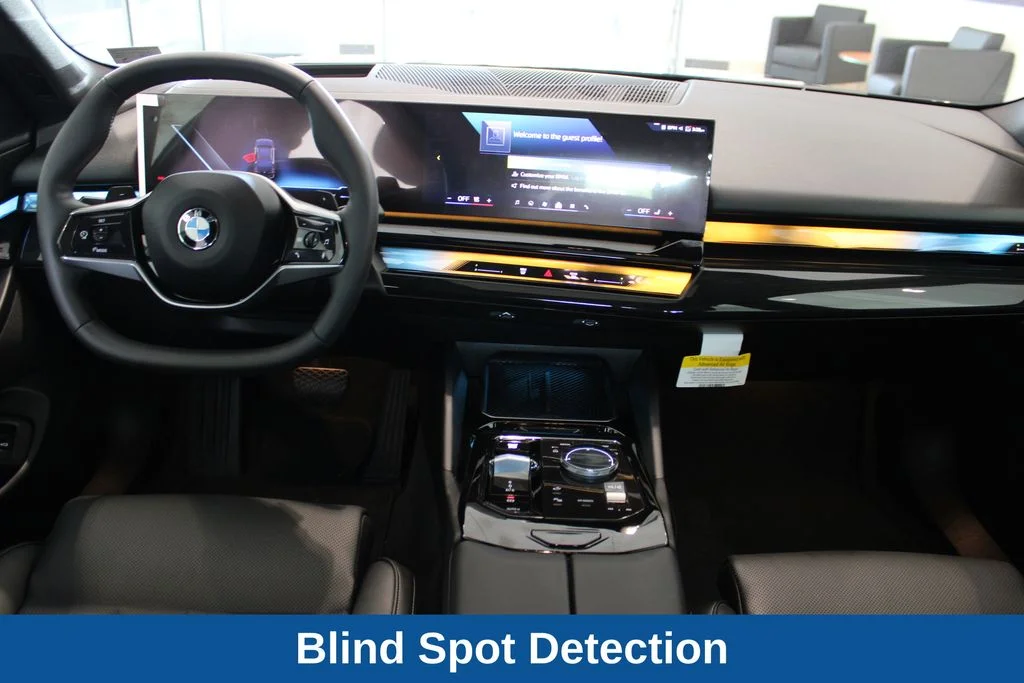 Certified Used 2026 Black Sapphire Metallic BMW 540i xDrive image 7