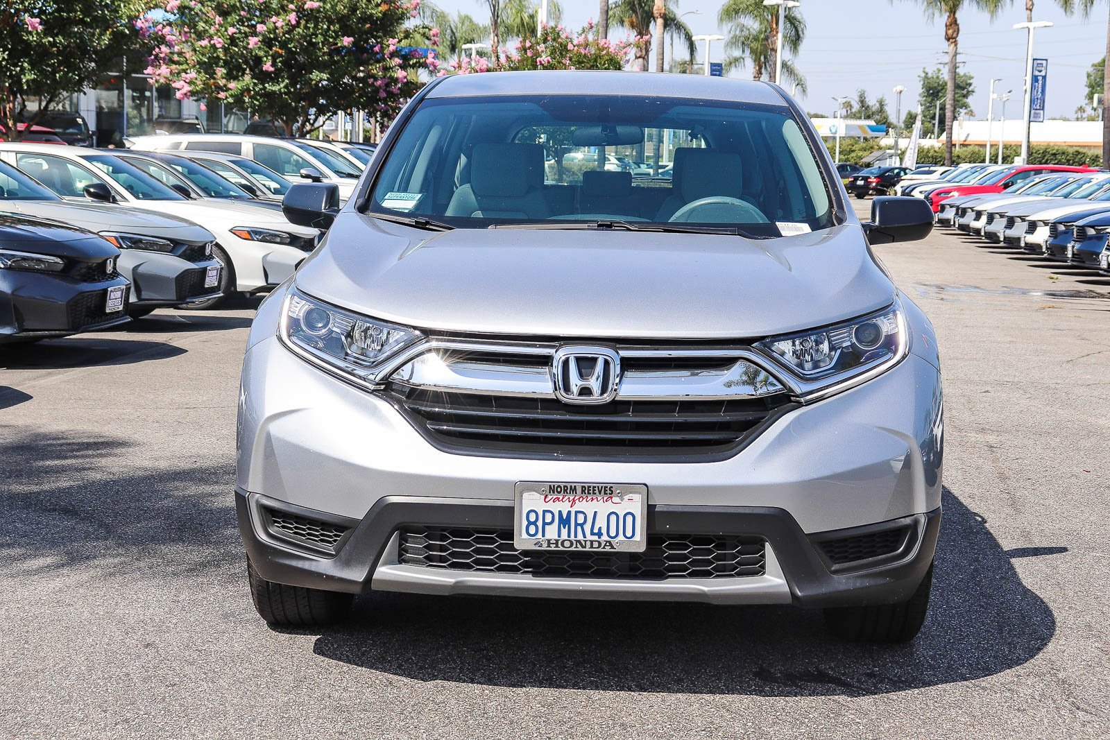 Certified Used 2019 Lunar Silver Metallic Honda LX image 2