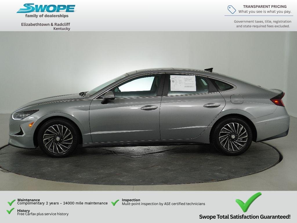 Certified Used 2023 Curated Silver Hyundai Limited image 6