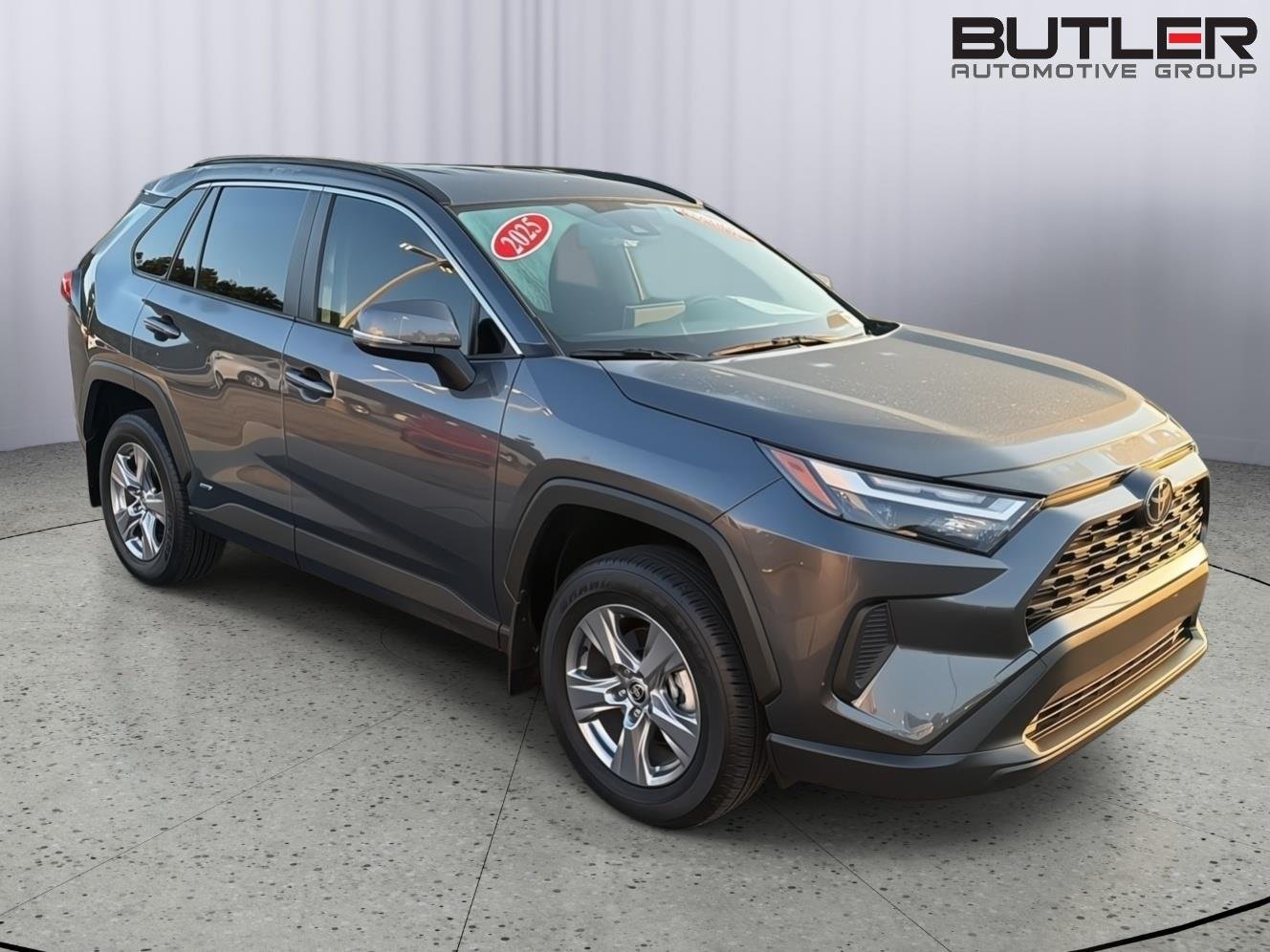 Certified Used 2025 Magnetic Gray Metallic Toyota Hybrid LE image 8