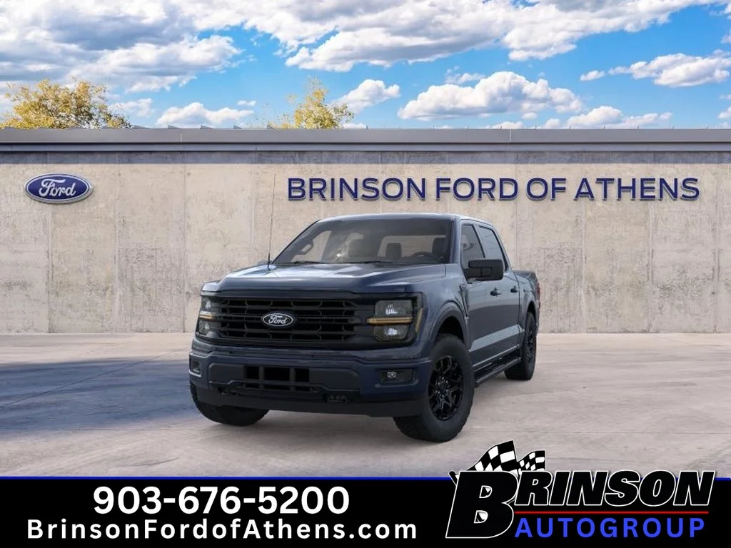New 2026 Antimatter Blue Metallic Ford XLT image 2