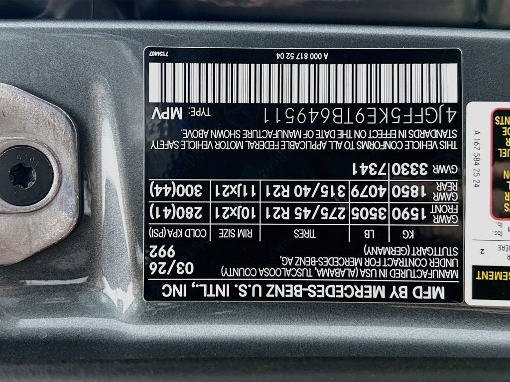 New 2026 Selenite Grey Metallic Mercedes-Benz GLS 450 image 34