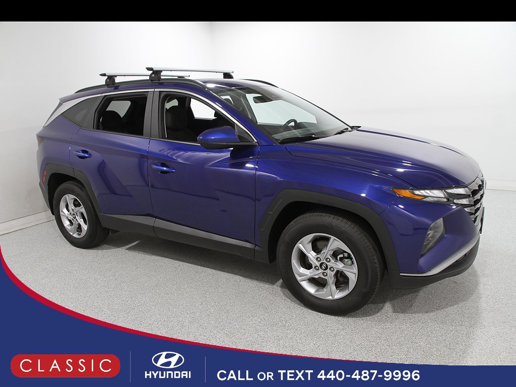 Certified Used 2024 Intense Blue Pearl Hyundai  image 1
