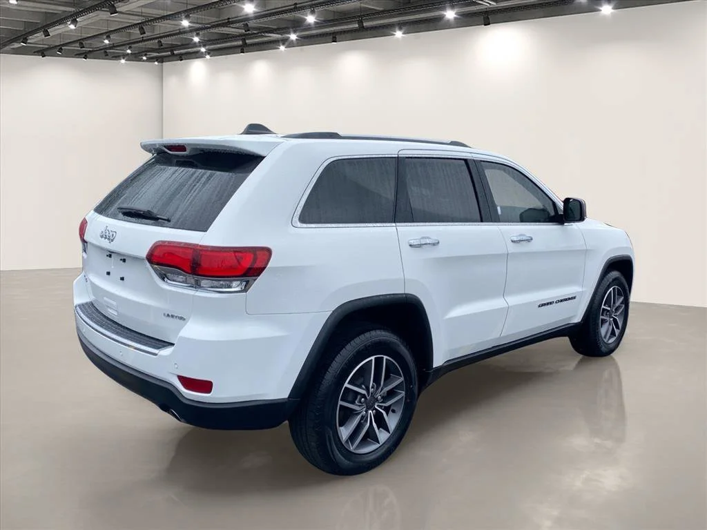 Used 2021 Bright White Clearcoat Jeep Limited image 7