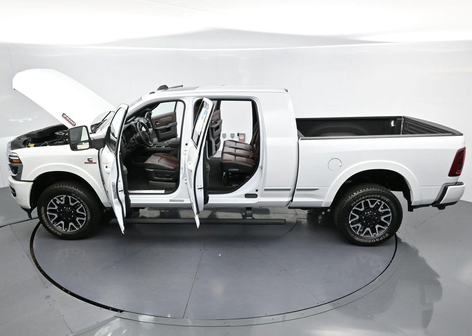 Used 2025 Bright White Clearcoat Ram Limited image 46