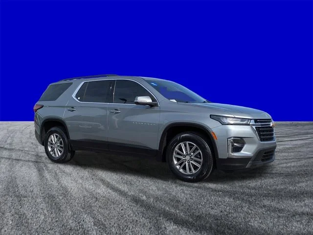 Certified Used 2023 Sterling Gray Metallic Chevrolet LT Leather image 2