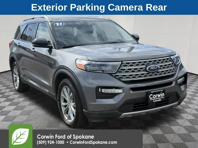 Used 2021 Carbonized Gray Metallic Ford Limited image 5