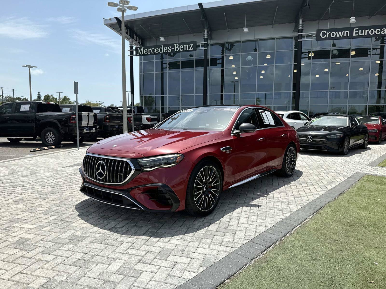 Certified Used 2025 MANUFAKTUR Patagonia Red Mercedes-Benz E 53 AMG® image 2