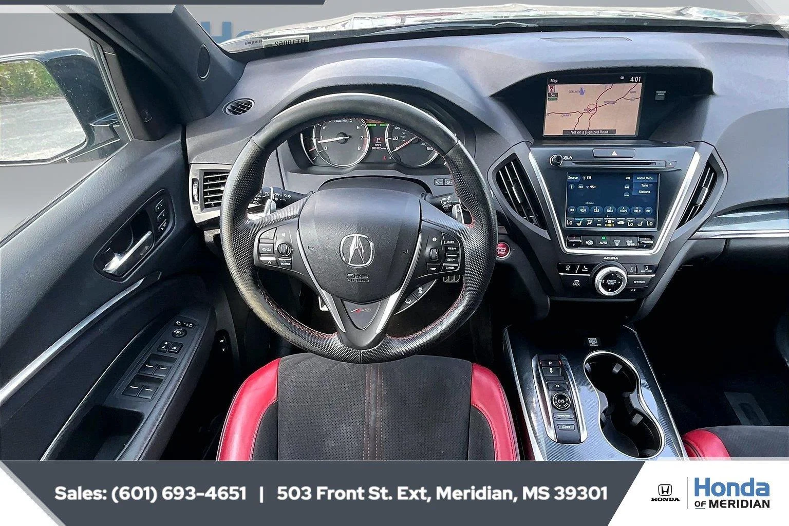 Used 2020 Majestic Black Pearl Acura SH-AWD w/Tech w/A-SPEC image 5