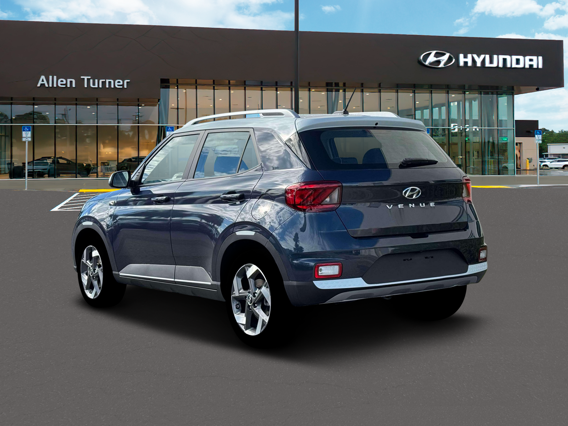 New 2026 Denim w/White Roof Hyundai SEL w/Two-Tone Roof image 5