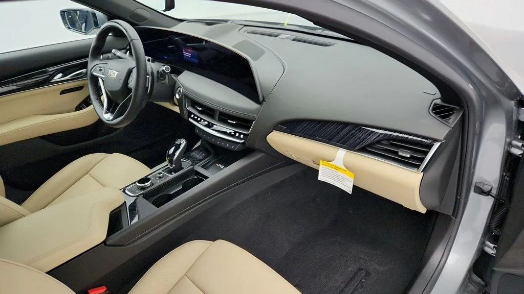 Used 2025 Argent Silver Metallic Cadillac 4dr Sedan Premium Luxury w/ Technology and Sun & Sound Packages image 28