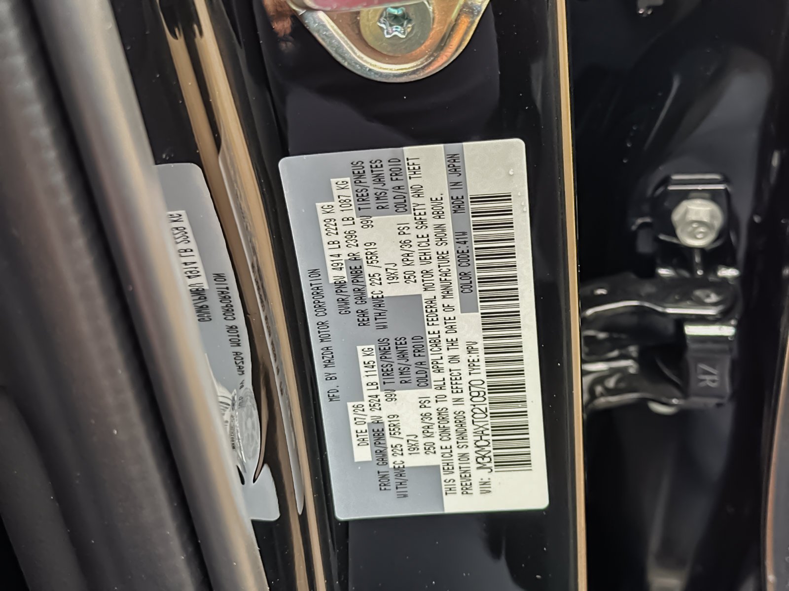 New 2026 Jet Black Mica Mazda 2.5 S Preferred AWD image 18