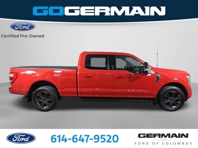 Certified Used 2023 Race Red Ford Lariat image 5
