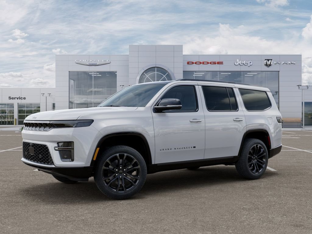 New 2026 Bright White Clear-Coat Exterior Paint Jeep Summit Reserve image 2