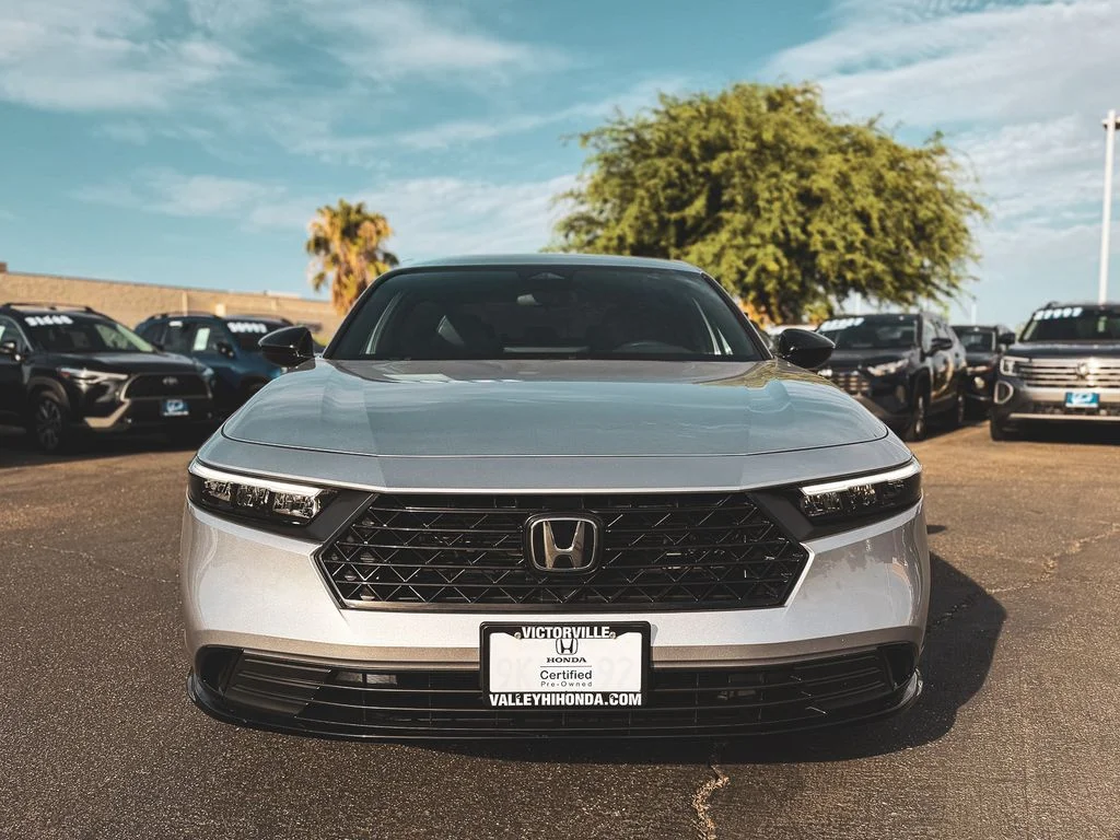 Certified Used 2024 Solar Silver Metallic Honda HYBRID SPORT-L image 3