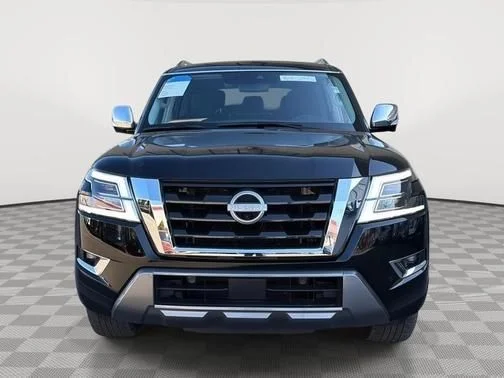 Certified Used 2024 Black Nissan Platinum image 8