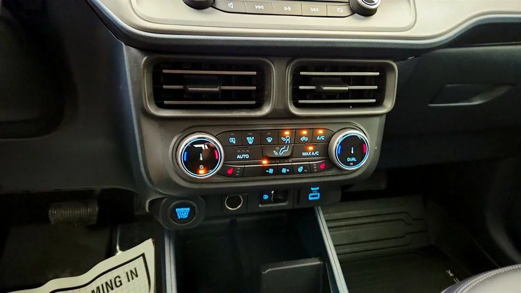 Used 2023 Cyber Orange Metallic Tricoat Ford LARIAT FWD SuperCrew w/ Black Appearance Pkg & Luxury Pkg image 20