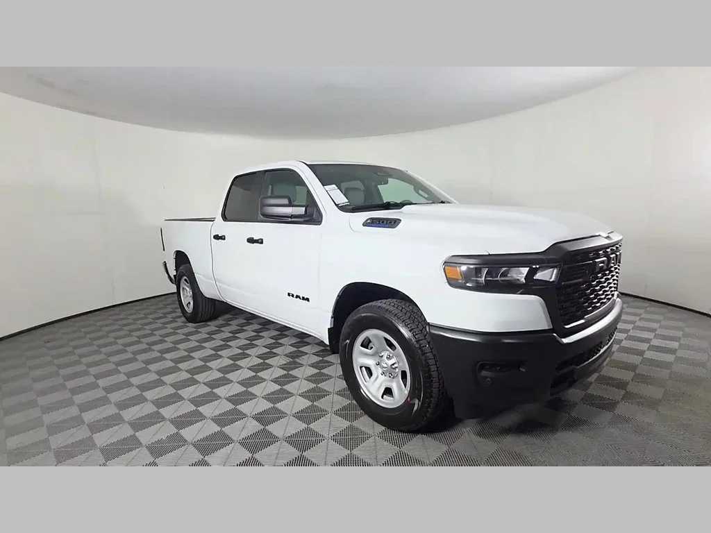 New 2027 Bright White Clear-Coat Exterior Paint RAM Tradesman image 21