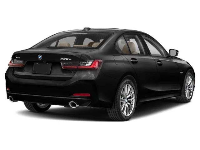 Used 2023 Jet Black BMW 330e xDrive image 2