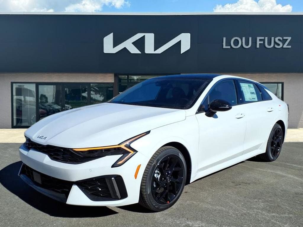 New 2026 Snow White Pearl Kia GT-Line FWD image 1