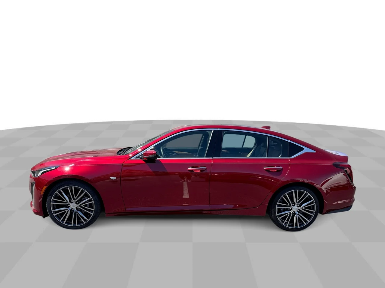 Certified Used 2023 Radiant Red Tintcoat Cadillac Premium Luxury image 5