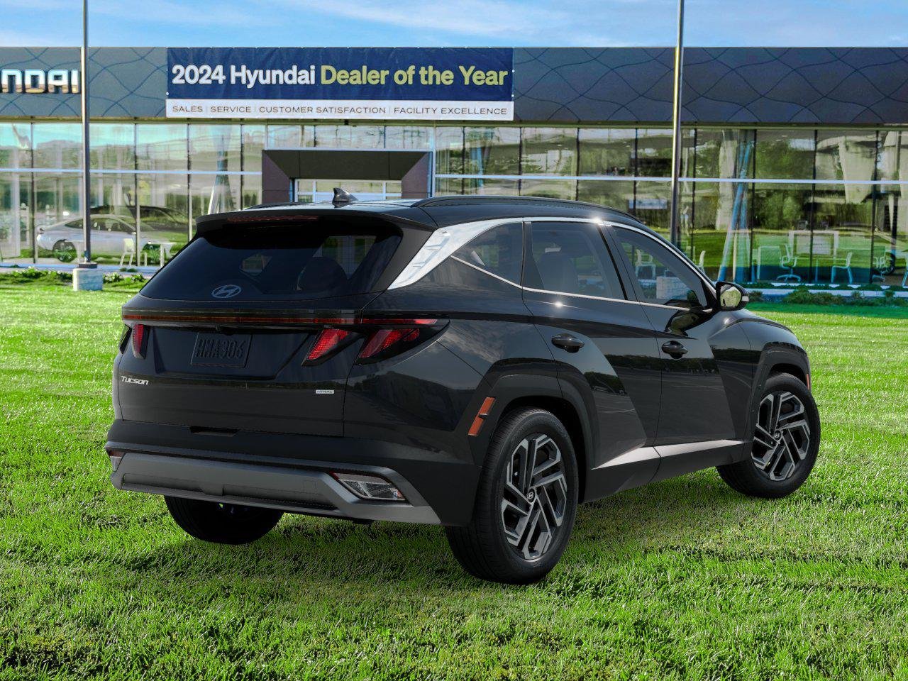 New 2026 Phantom Black Hyundai SEL Plus AWD image 4