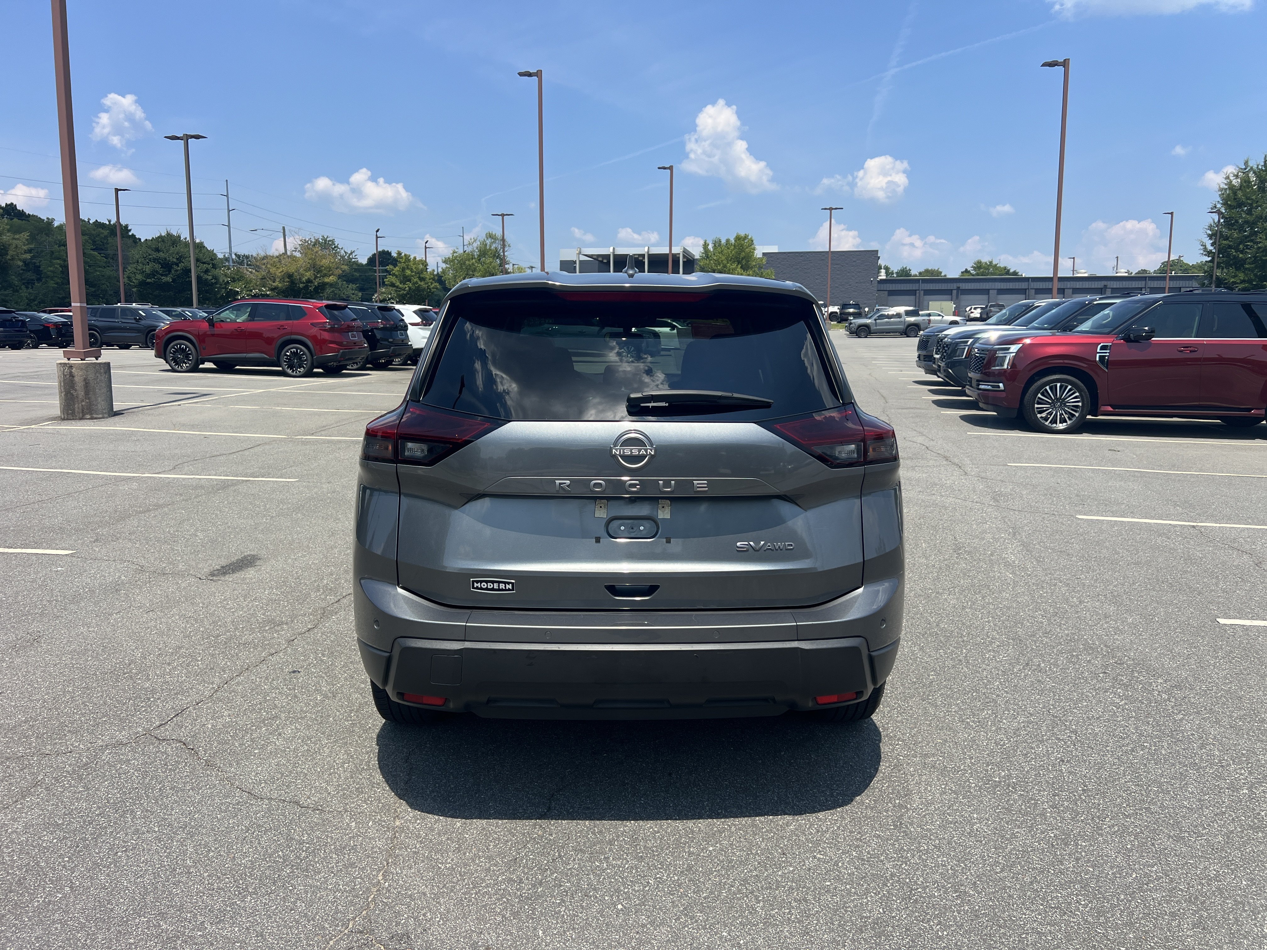 Used 2024 Gun Metallic Nissan SV image 8