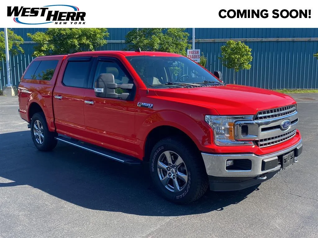 Used 2020 Race Red Ford XLT image 1