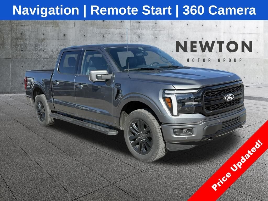 Used 2025 Carbonized Gray Metallic Ford Lariat image 1
