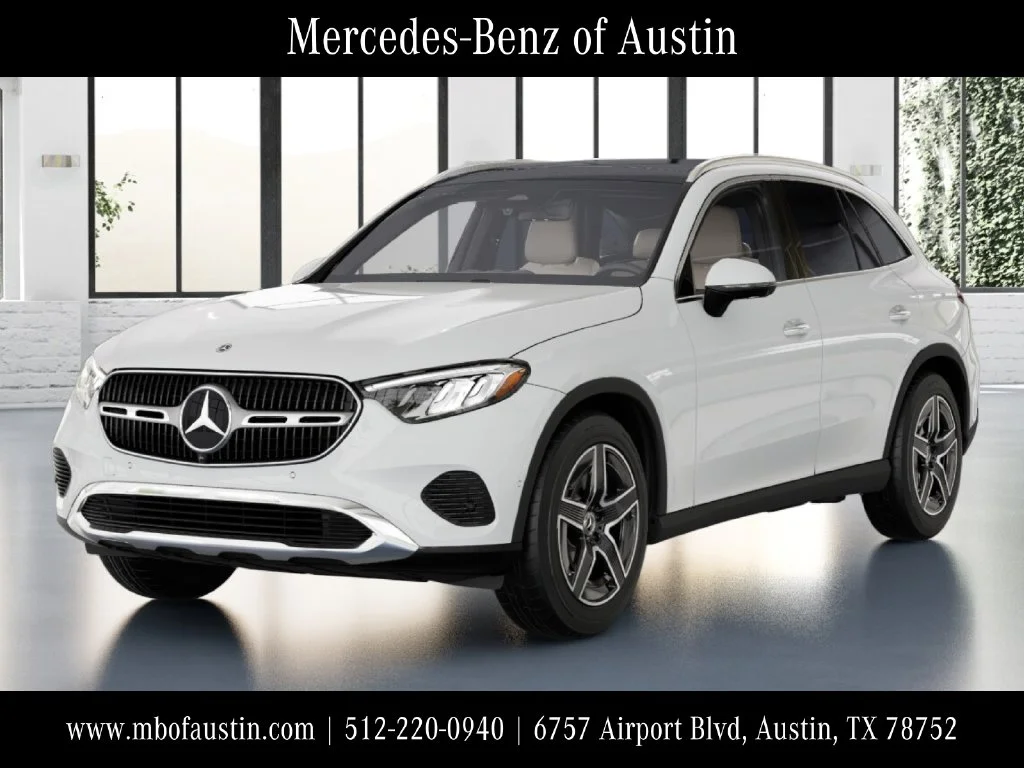 New 2027 White Mercedes-Benz GLC 300 image 1
