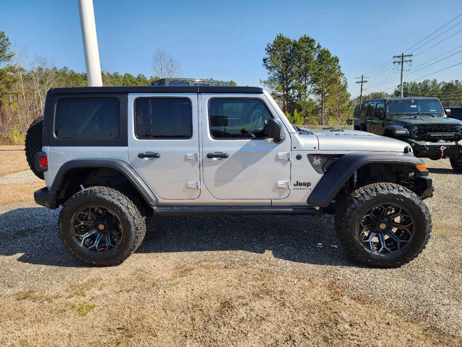 Used 2024 Silver Jeep Willys Wheeler with SCA Performance Package image 2