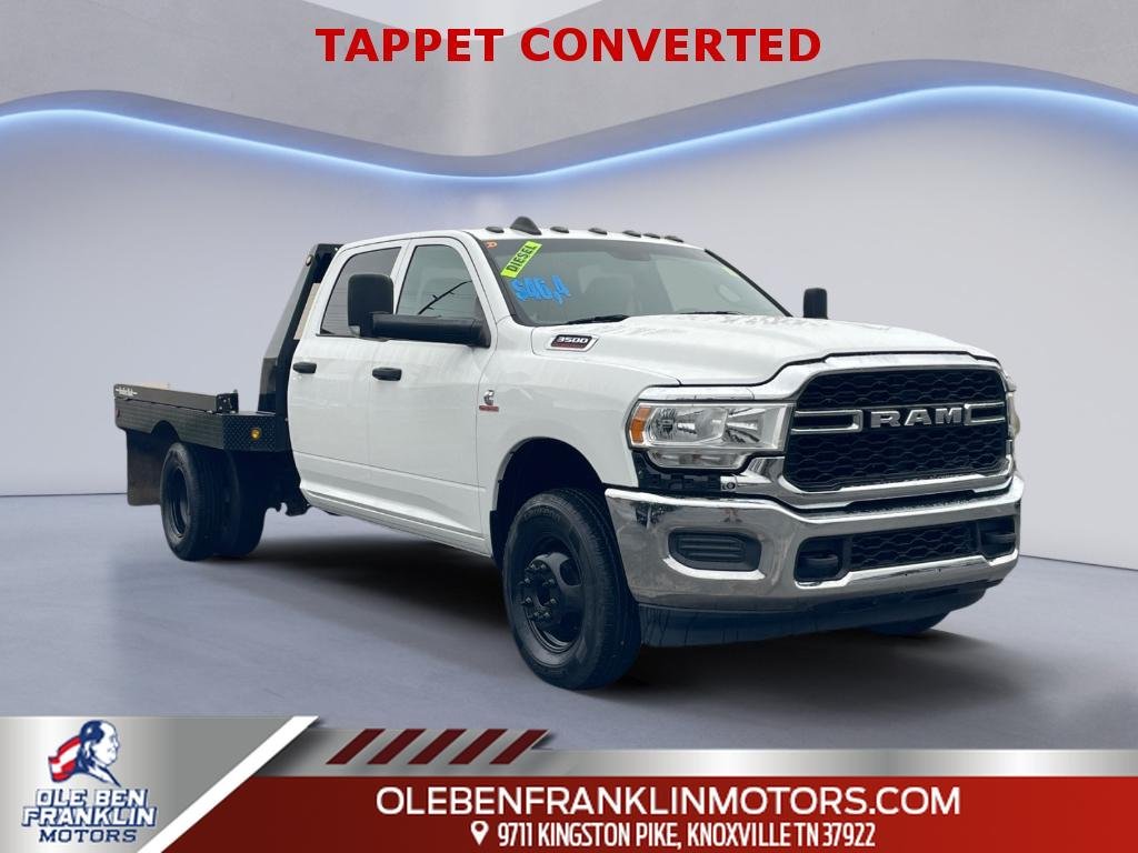 Used 2021 Bright White Clearcoat Ram Tradesman image 1