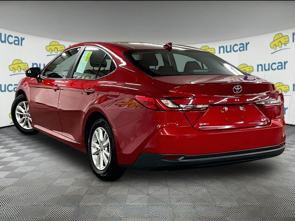 Used 2025 Red Toyota LE image 4