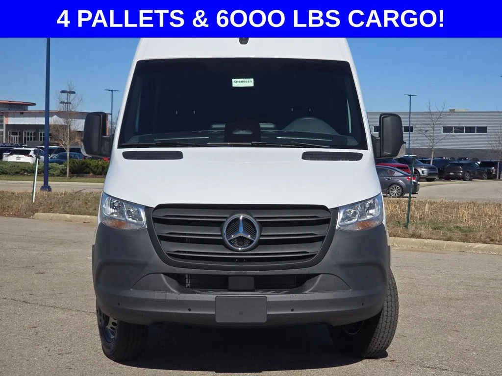 New 2026 Arctic White Mercedes-Benz Extended Cargo Van 170 in. WB image 8