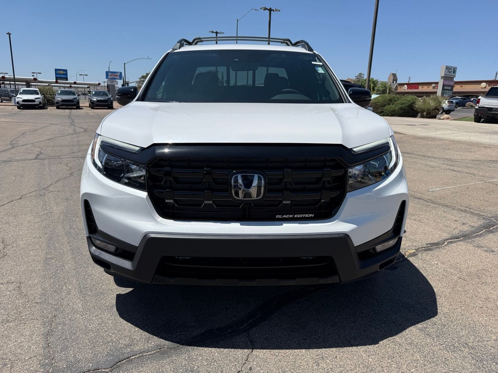 New 2026 Platinum White Pearl Honda Black Edition image 2