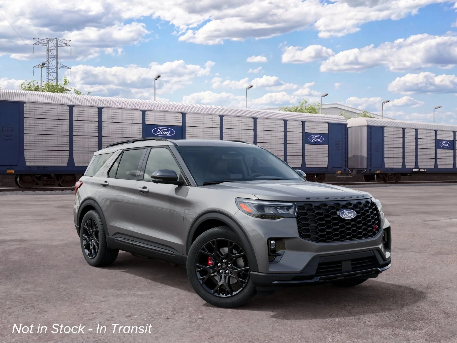 New 2027 Carbonized Gray Metallic Ford ST image 4