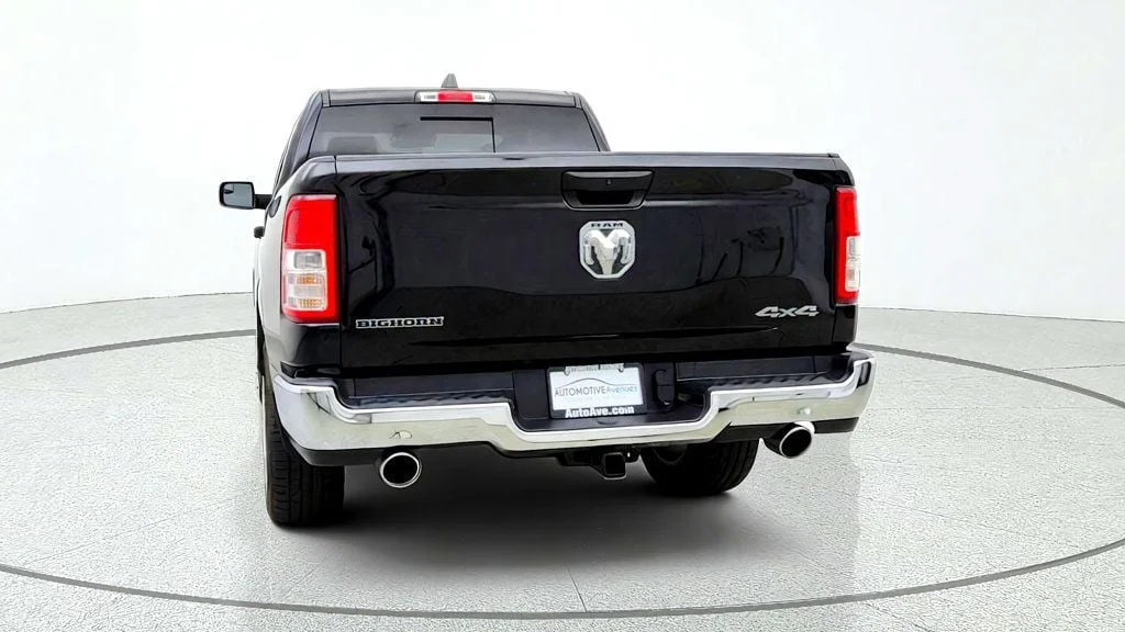 Used 2023 Diamond Black Crystal Pearlcoat Ram Big Horn 4x4 Crew Cab 5