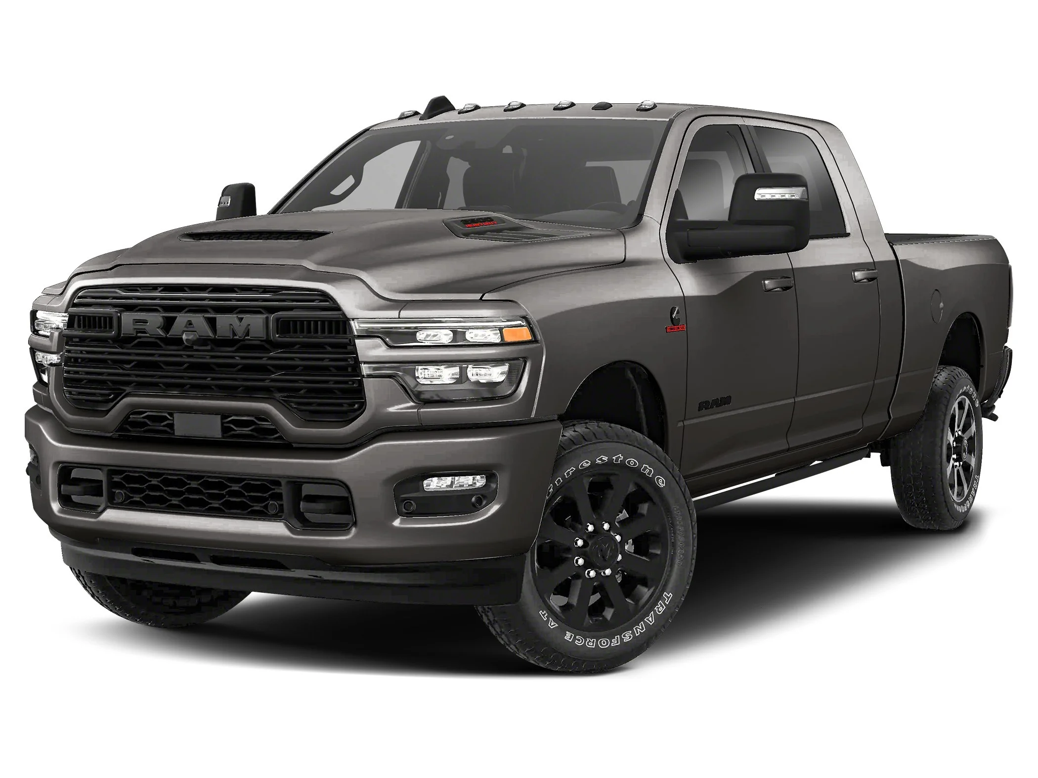 New 2027 Granite Crystal Metallic Clear-Coat  Paint Ram LARAMIE MEGA CAB 4X4 6