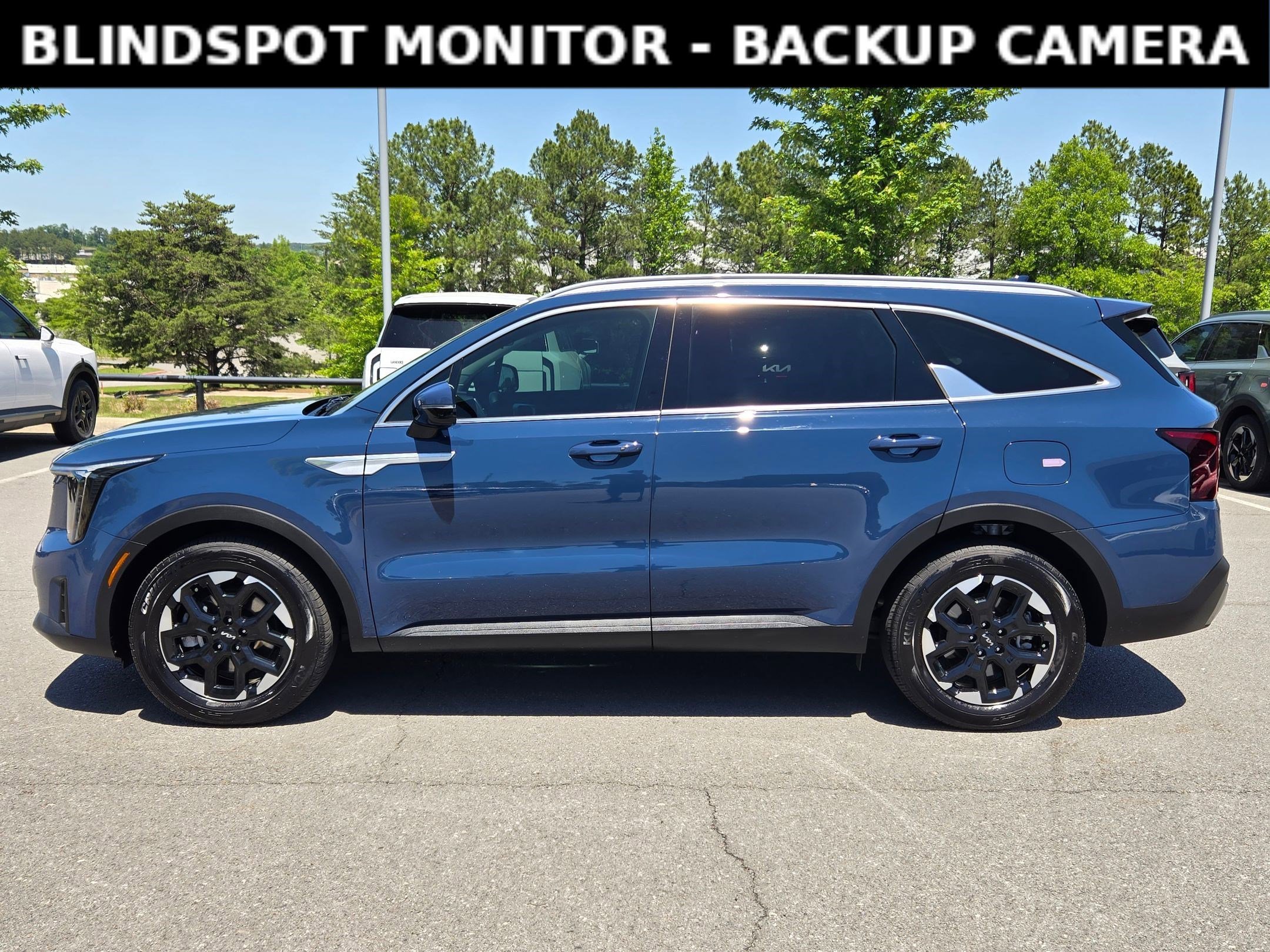 Used 2025 Midnight Lake Blue Kia S image 4
