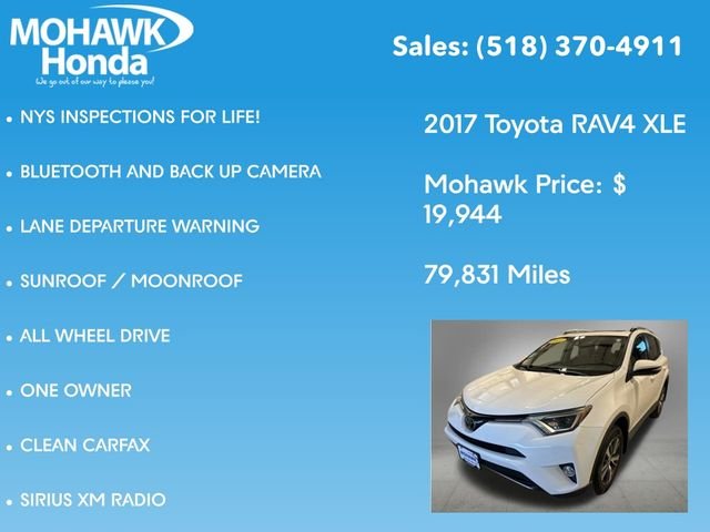 Used 2017 Super White Toyota XLE image 7