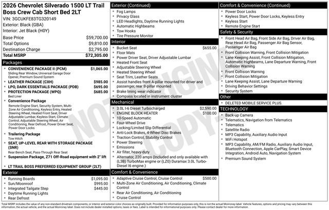 2026 Chevrolet Silverado 1500 LT Trail Boss - Photo 10