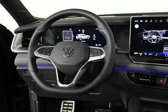 New 2026 Deep Black Pearl Volkswagen SE R-Line Black image 3