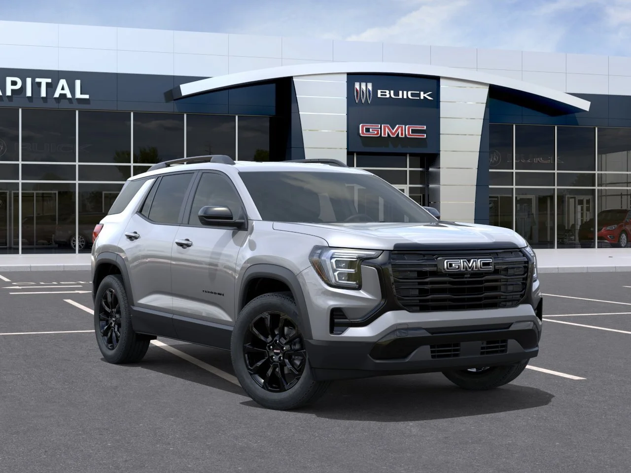 New 2027 Sterling Metallic GMC AWD Elevation image 7