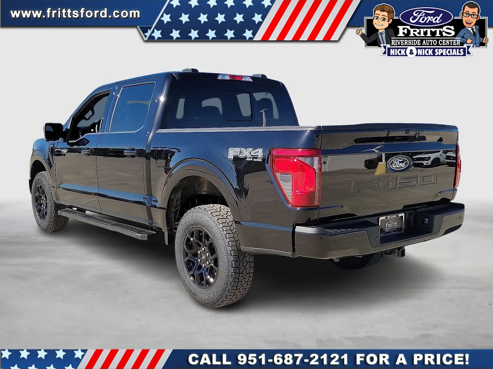 New 2026 Agate Black Metallic Ford XLT image 2