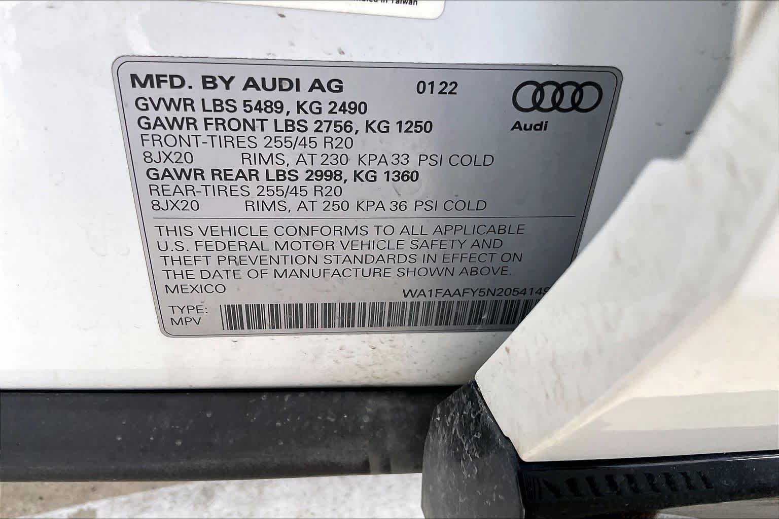 Used 2022 Glacier White Metallic Audi S line Prestige image 35