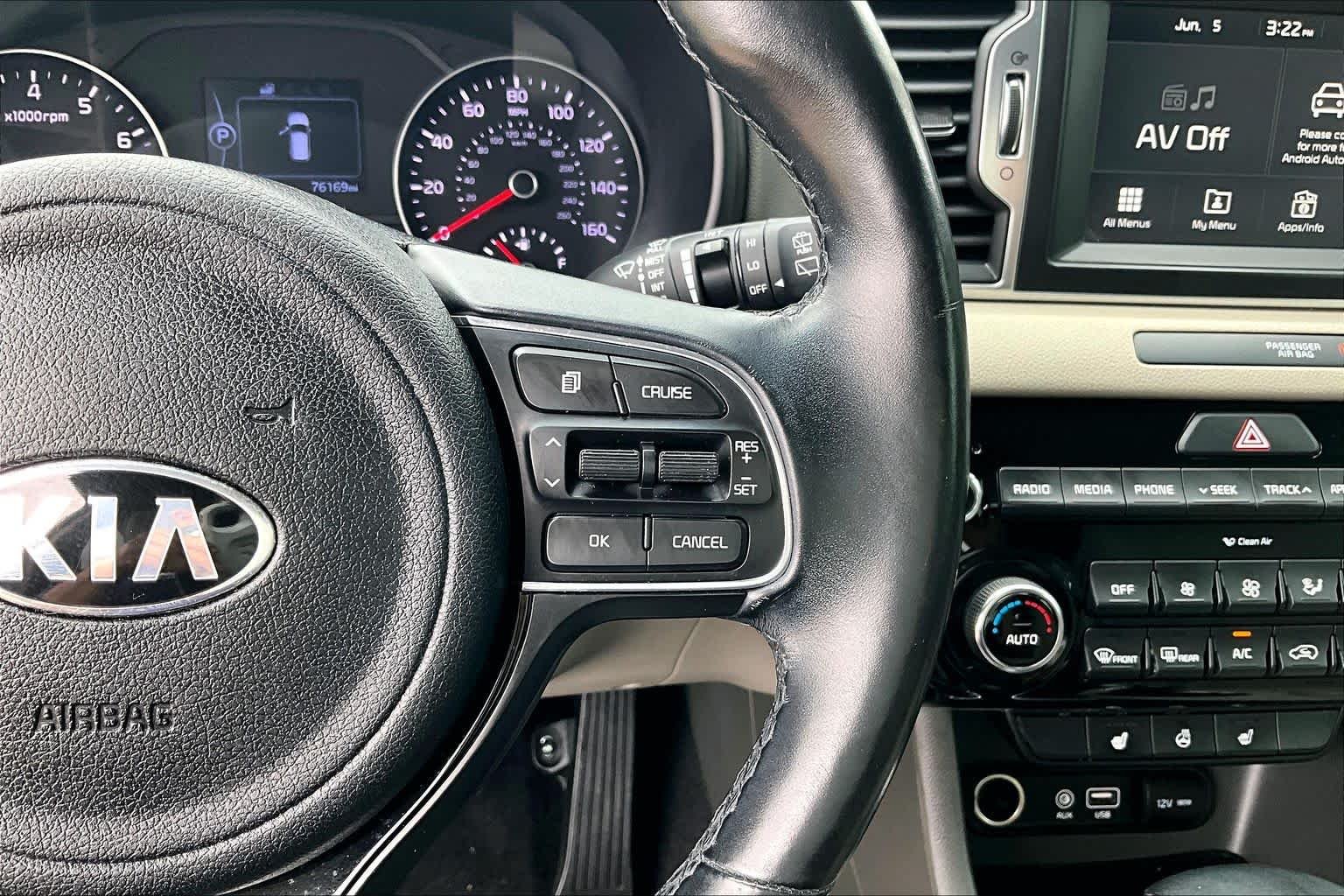 Used 2019 Black Cherry Kia EX image 25