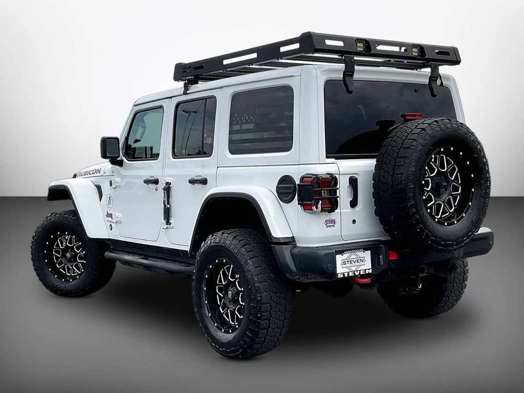 Certified Used 2019 White Jeep Unlimited Rubicon image 4