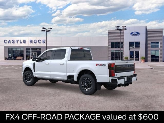 New 2026 Star White Metallic Tri-Coat Ford F-350® Platinum® image 4